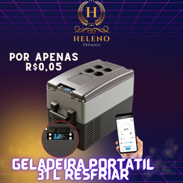 GELADEIRA PORTÁTIL OU 3K NO PIX